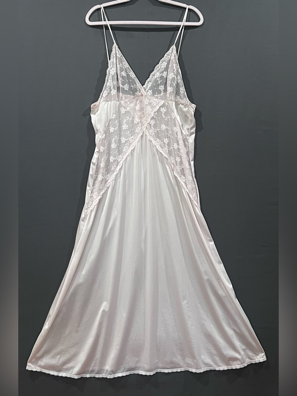 Vintage Lace Slip Nightgown